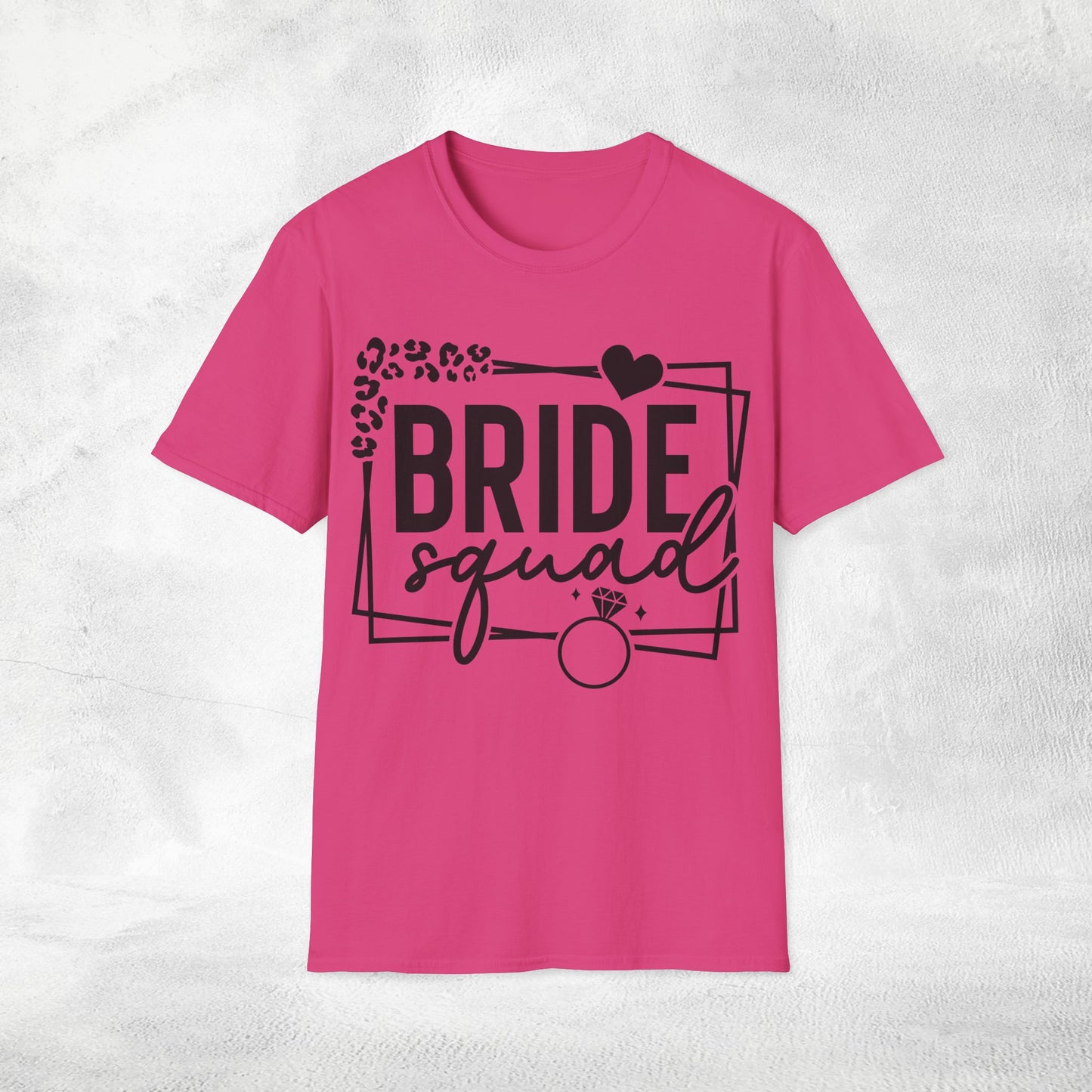 Women T-Shirt bride squad bachelorette party