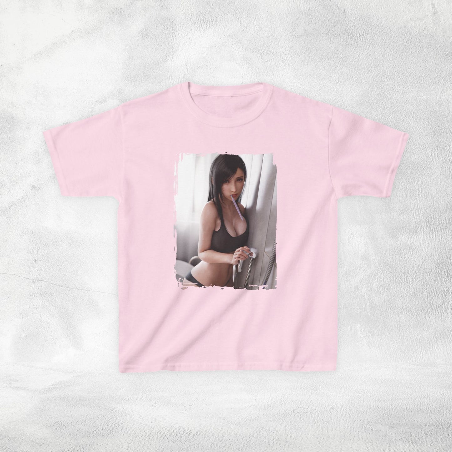 Kids gaming shirt Final Fantasy Tifa Lockhart