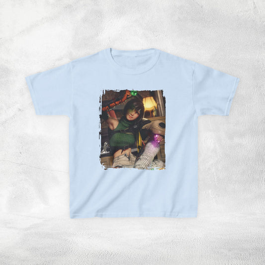 Kids gaming shirt Final Fantasy Yuffie Kisaragi