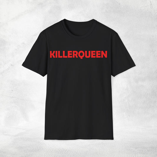 Womens slogan t-shirt killer queen