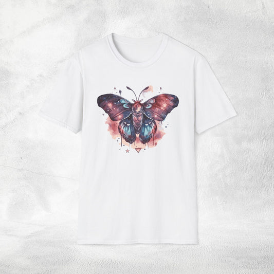 Unisex Gothic Shirt Pastel Moth