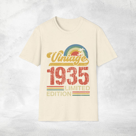 Unisex year of birth shirt 1935