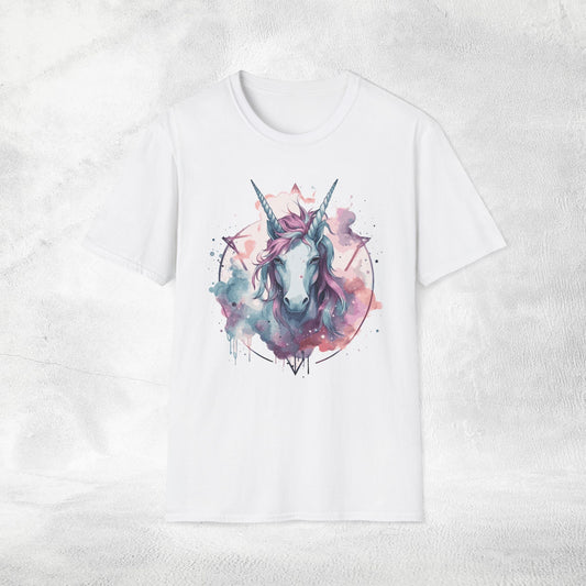 Unisex Gothic Shirt Pastel Unicorn