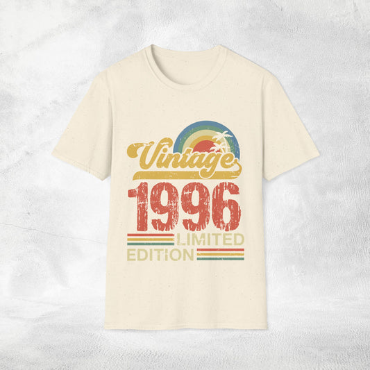 Unisex year of birth shirt 1996