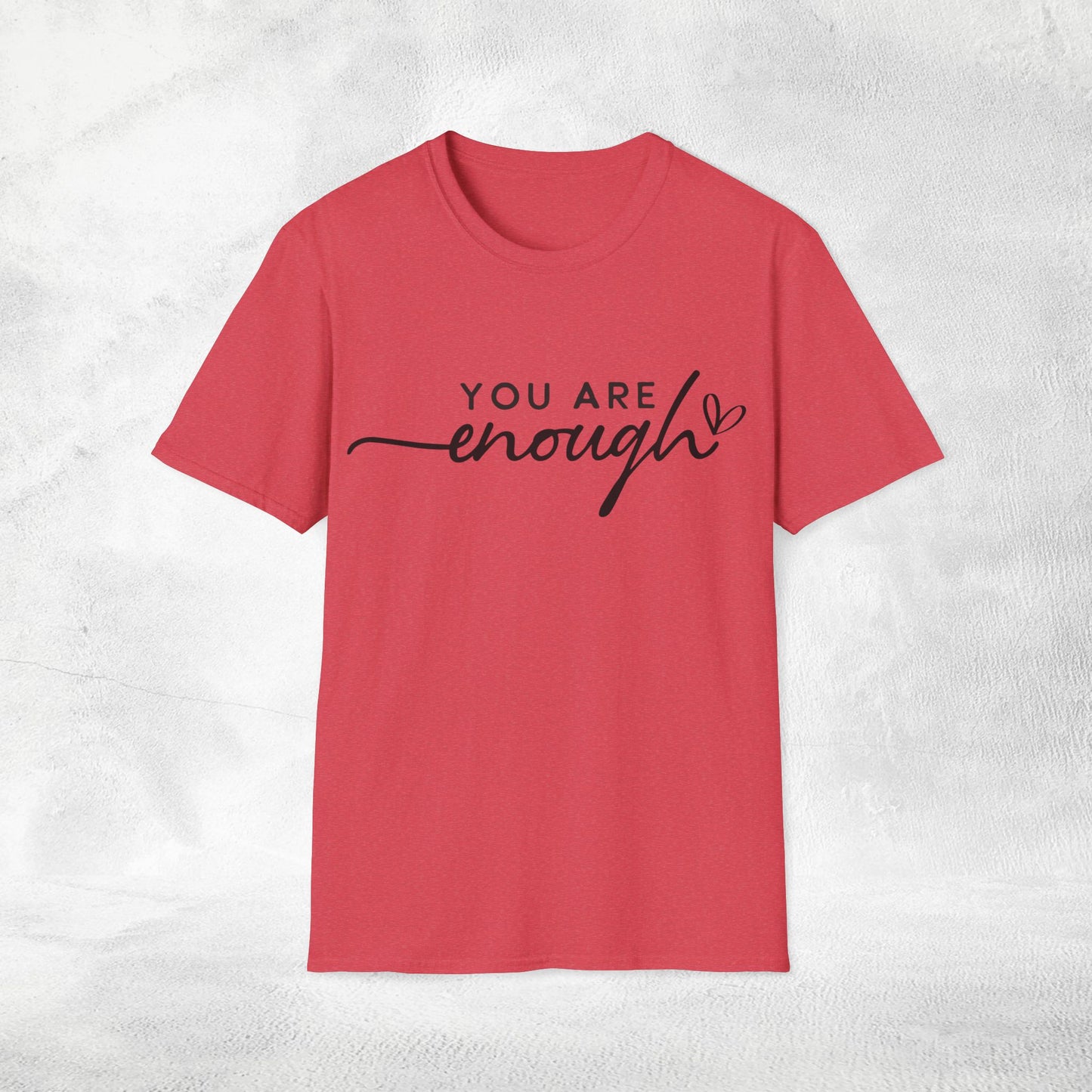 Women's Slogan T-shirt you are enough