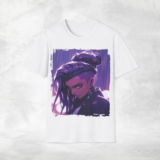 Unisex gaming shirt Overwatch Sombra
