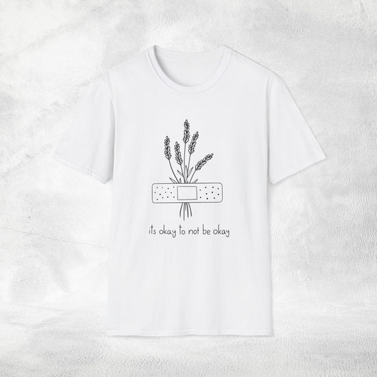 Women's Slogan T-shirt its ok to not be okay