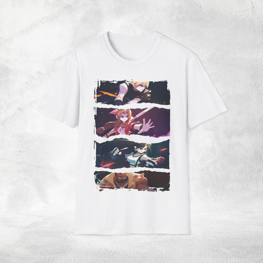 Unisex gaming shirt Final Fantasy Cloud Aerith Tifa Barret