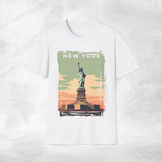 Women T-shirt New York vacation tee