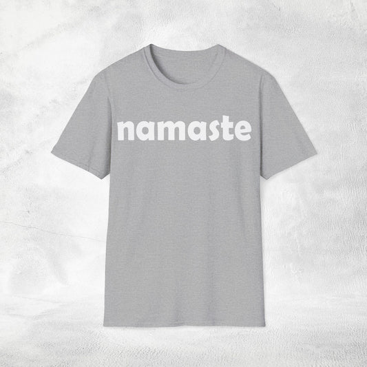 Women's Slogan T-shirt namaste