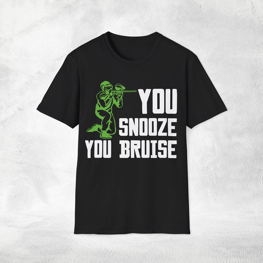 Unisex Paintball shirt snooze