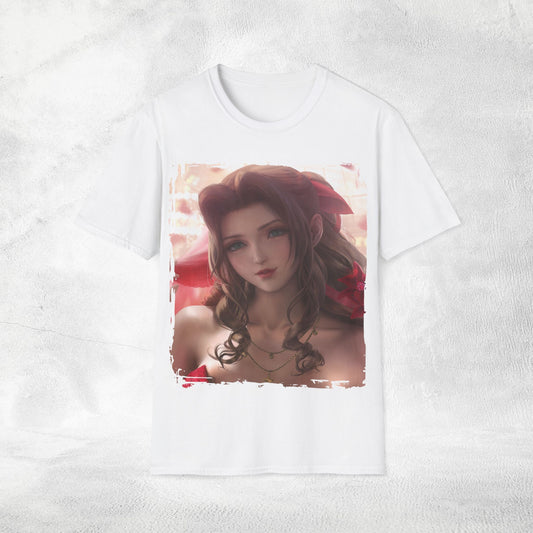 Unisex gaming shirt Final Fantasy Aerith Gainsborough