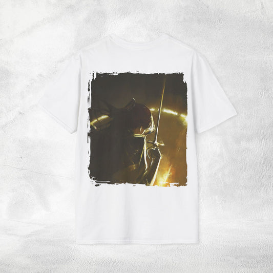 Unisex gaming shirt Expedition 33 Maelle BACKPRINT