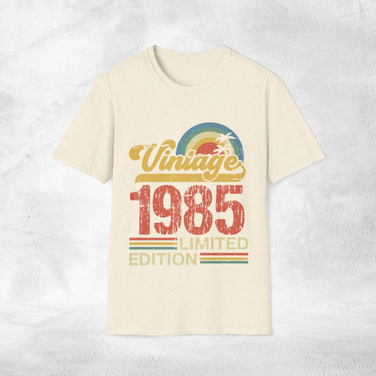 Unisex year of birth shirt 1985