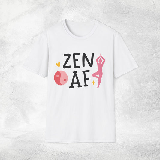 Womens Yoga shirt zen af