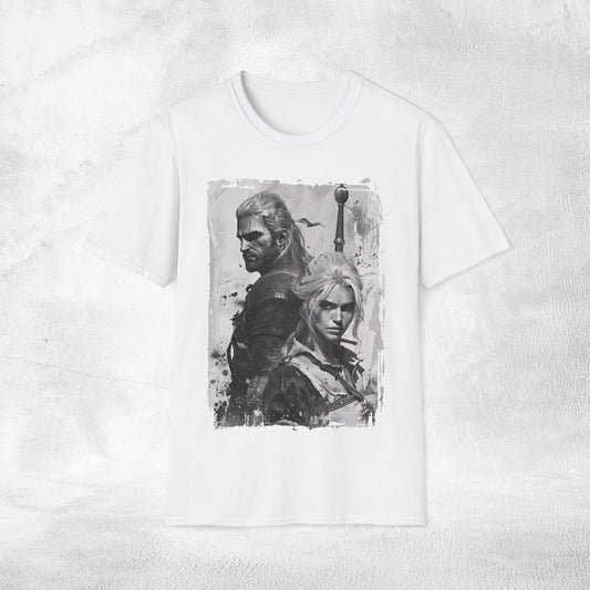 Unisex gaming shirt Ciri and Geralt