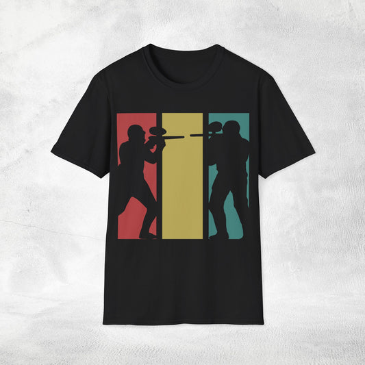 Unisex paintball shirt paintball duel