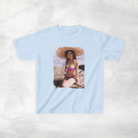 Kids gaming shirt Final Fantasy Tifa Lockhart Swimsuit