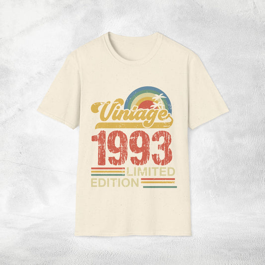 Unisex year of birth shirt 1993