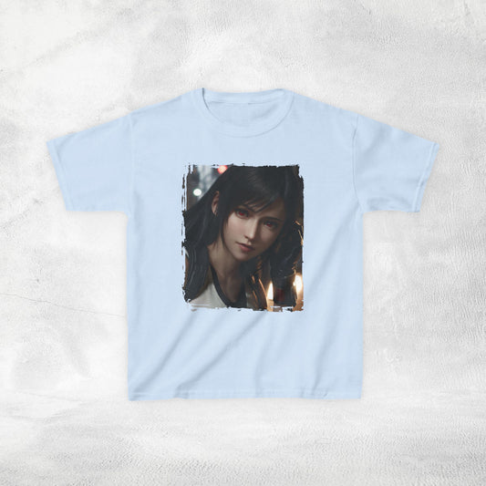 Kids gaming shirt Final Fantasy Tifa Lockhart