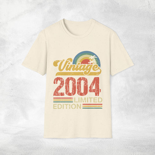 Unisex year of birth shirt 2004