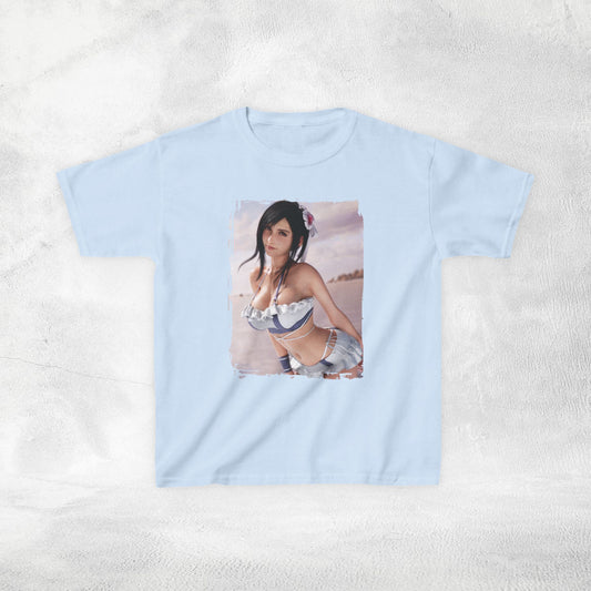 Kids gaming shirt Final Fantasy Tifa Lockhart