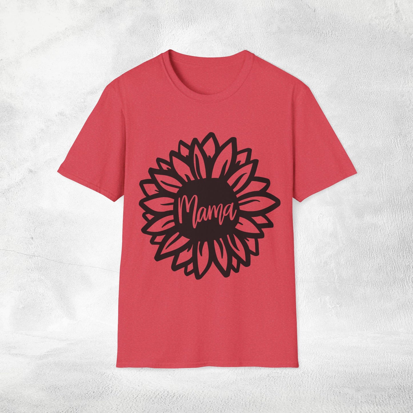 family shirt mama sunflower