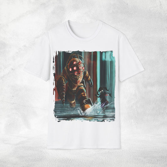 Unisex gaming shirt Bioshock Big Daddy