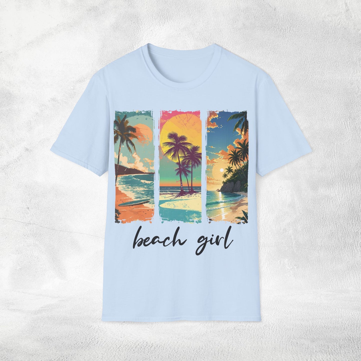 Womens shirt beach girl
