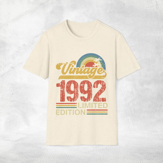 Unisex year of birth shirt 1992