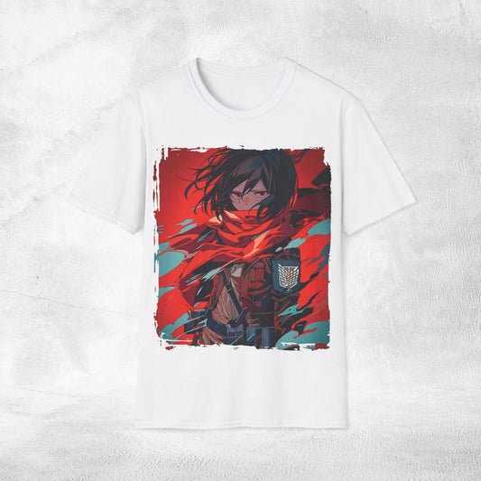 Unisex anime shirt Mikasa Ackerman