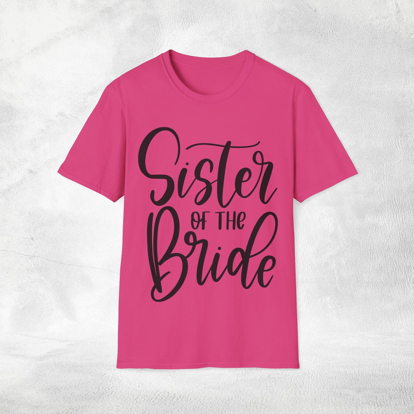 Women T-Shirt Sister of the Bride bachelorette party