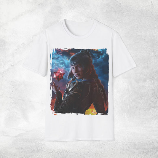 Unisex gaming shirt Baldur's Gate 3 Shadowheart