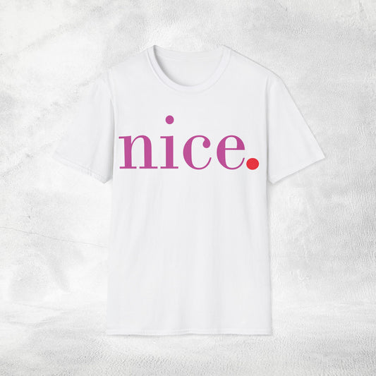 Womens Slogan T-shirt nice