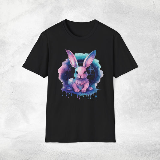 Unisex Gothic Shirt Pastel Rabbit