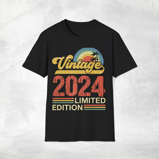 Unisex year of birth shirt 2024