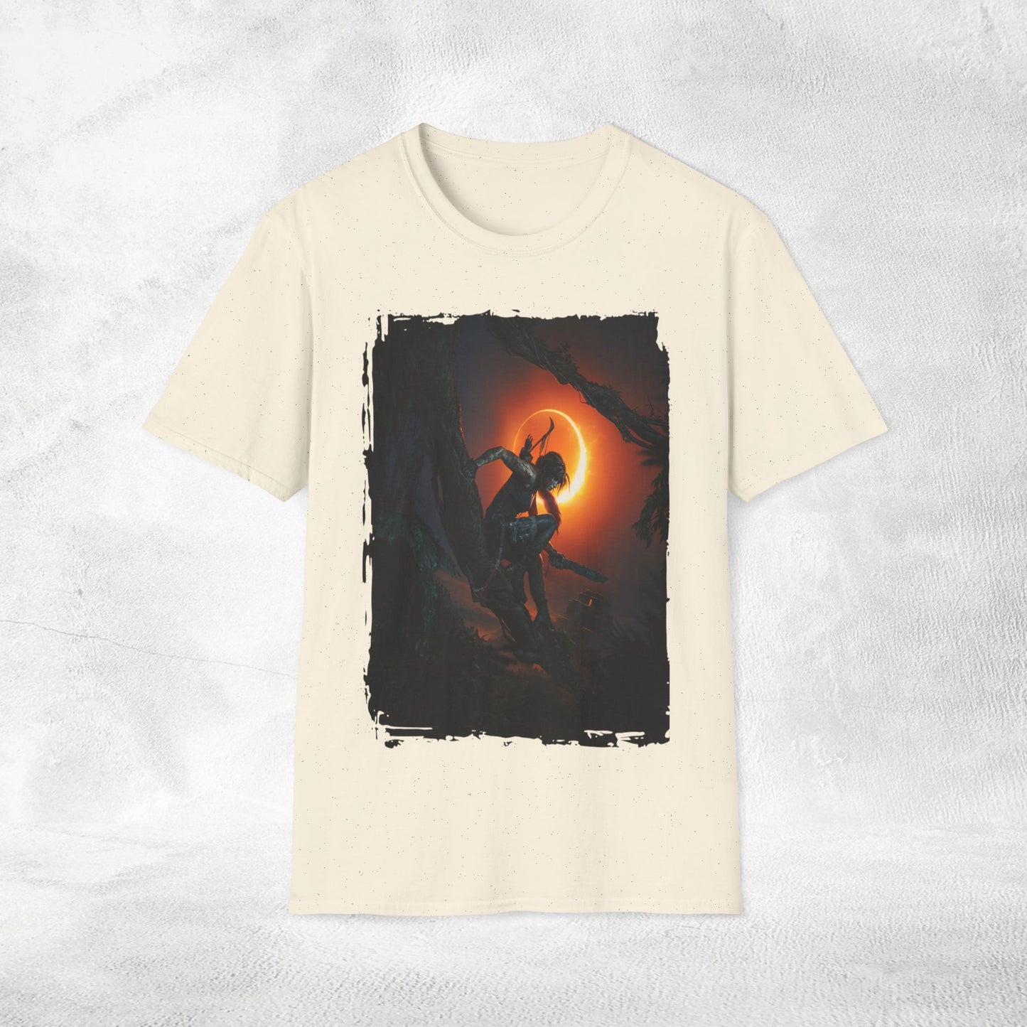 Unisex gaming shirt Lara Croft