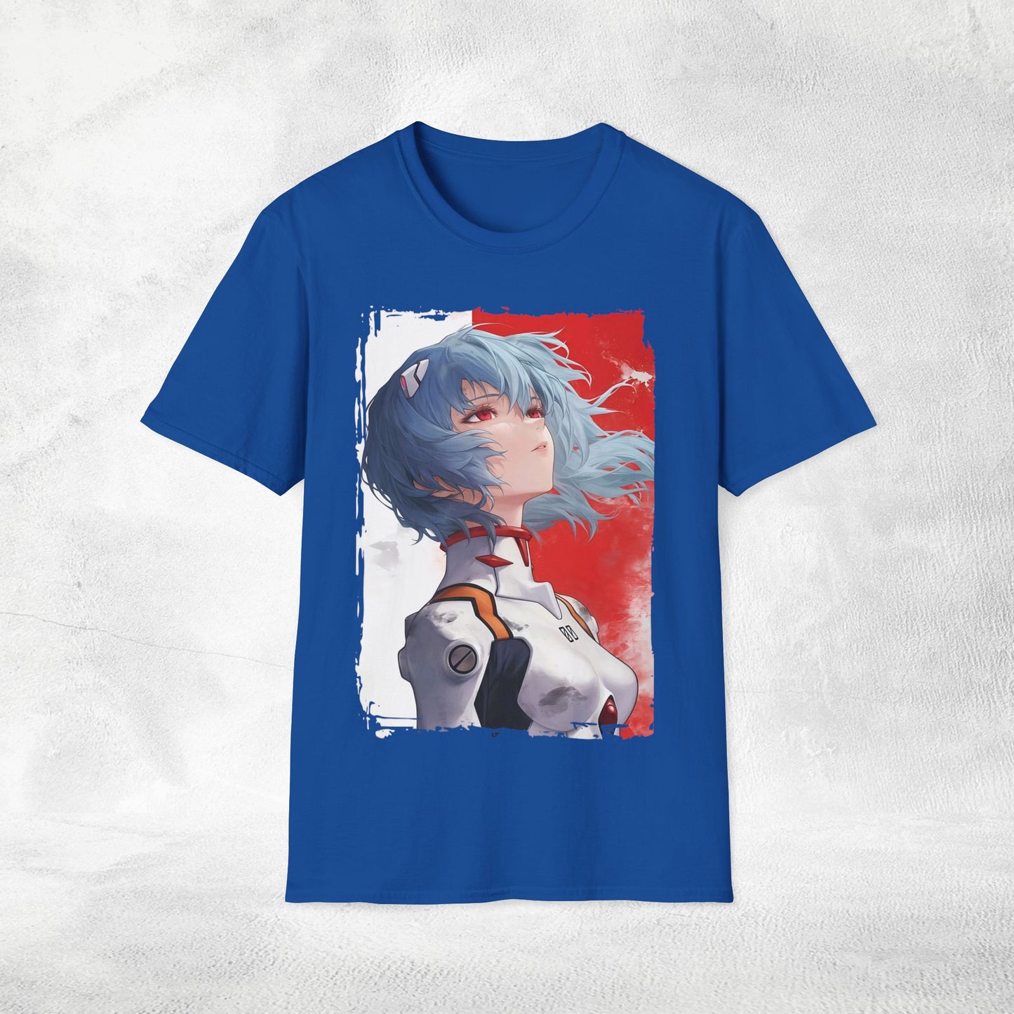 Unisex anime shirt Rei Ayanami