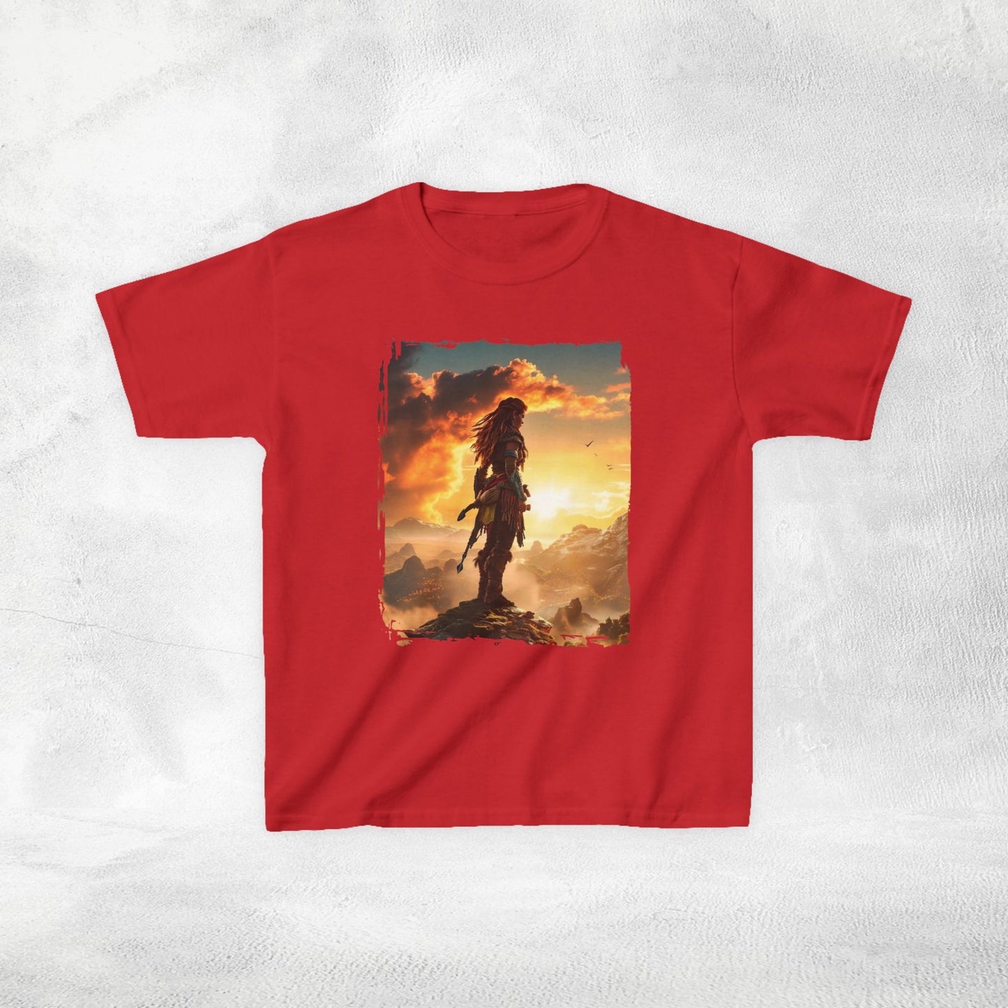 Kids  gaming shirt Aloy