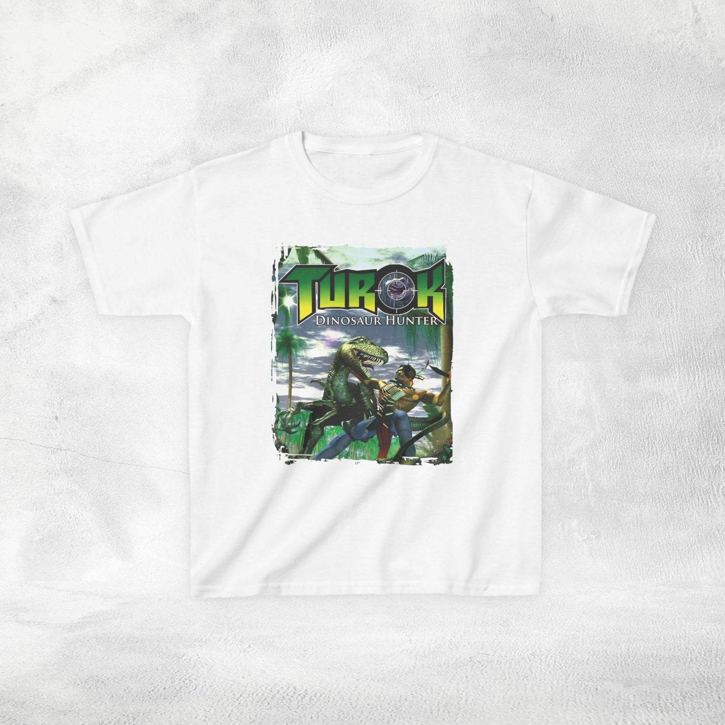 Kids  gaming shirt Turok - Dinosaur Hunter