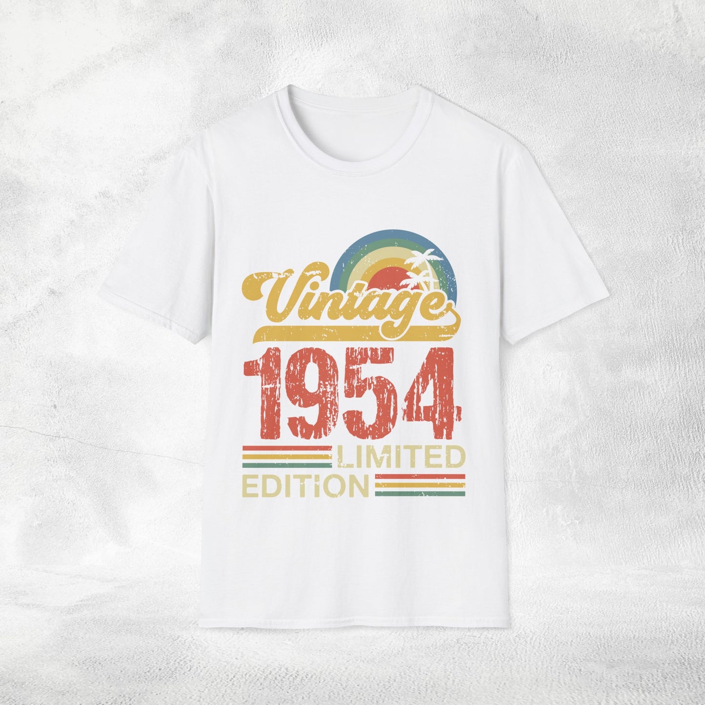 Unisex year of birth shirt 1954