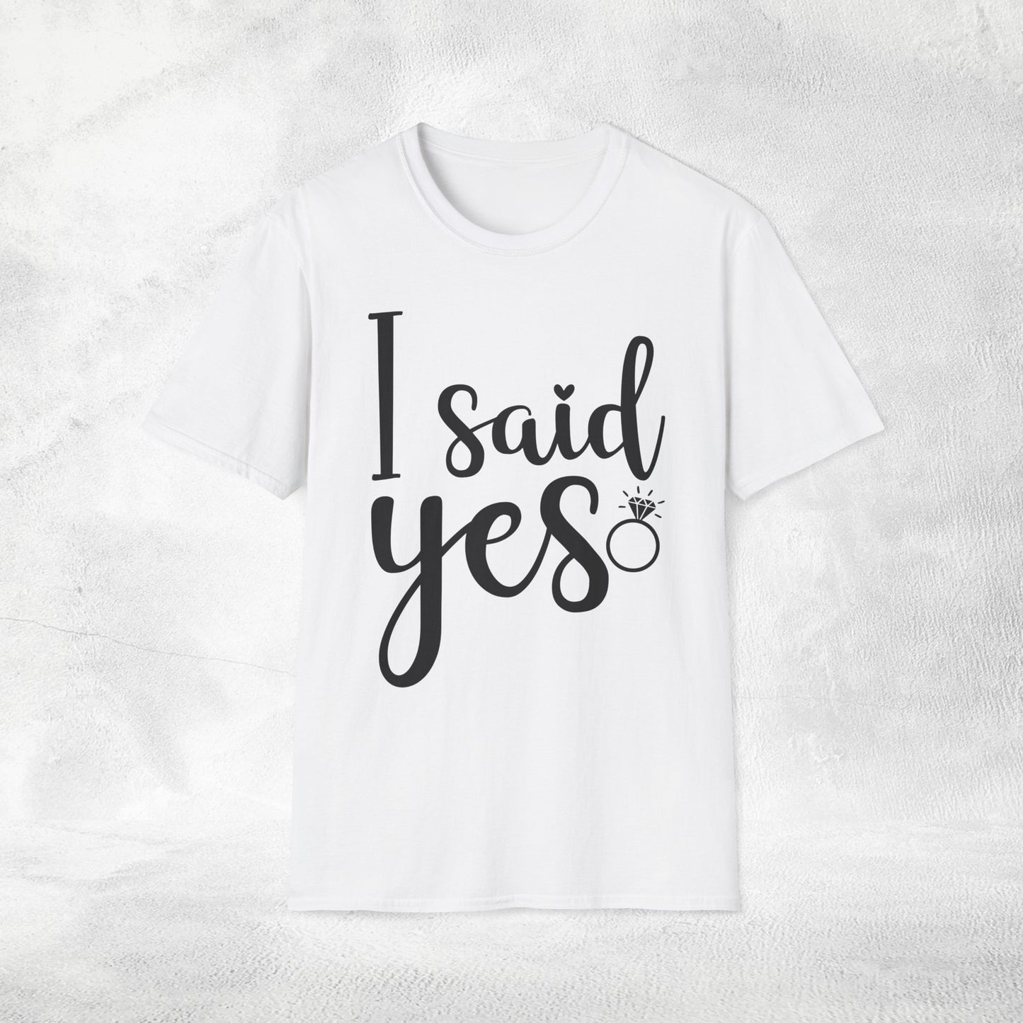 Women T-Shirt i said yes bachelorette party