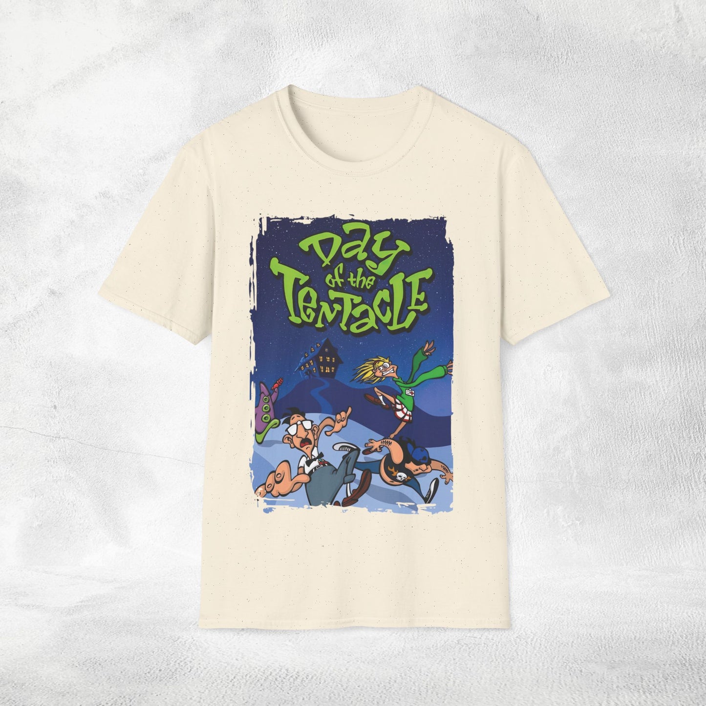 Unisex gaming shirt Day of the Tentacle