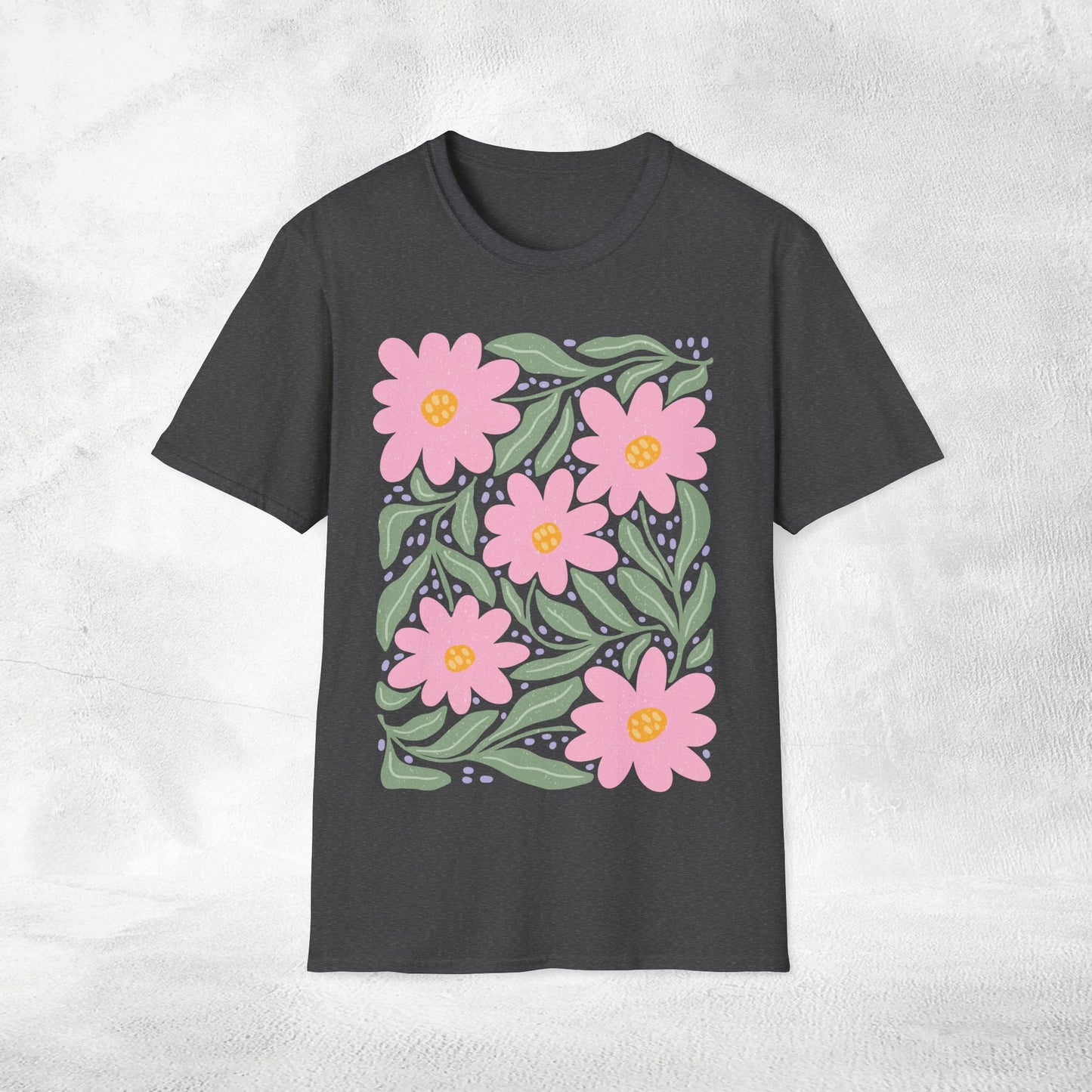 Womens shirt Dänische Blumen