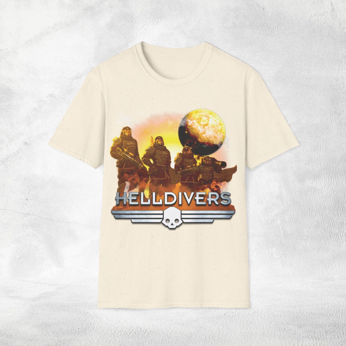 Unisex gaming shirt Helldivers