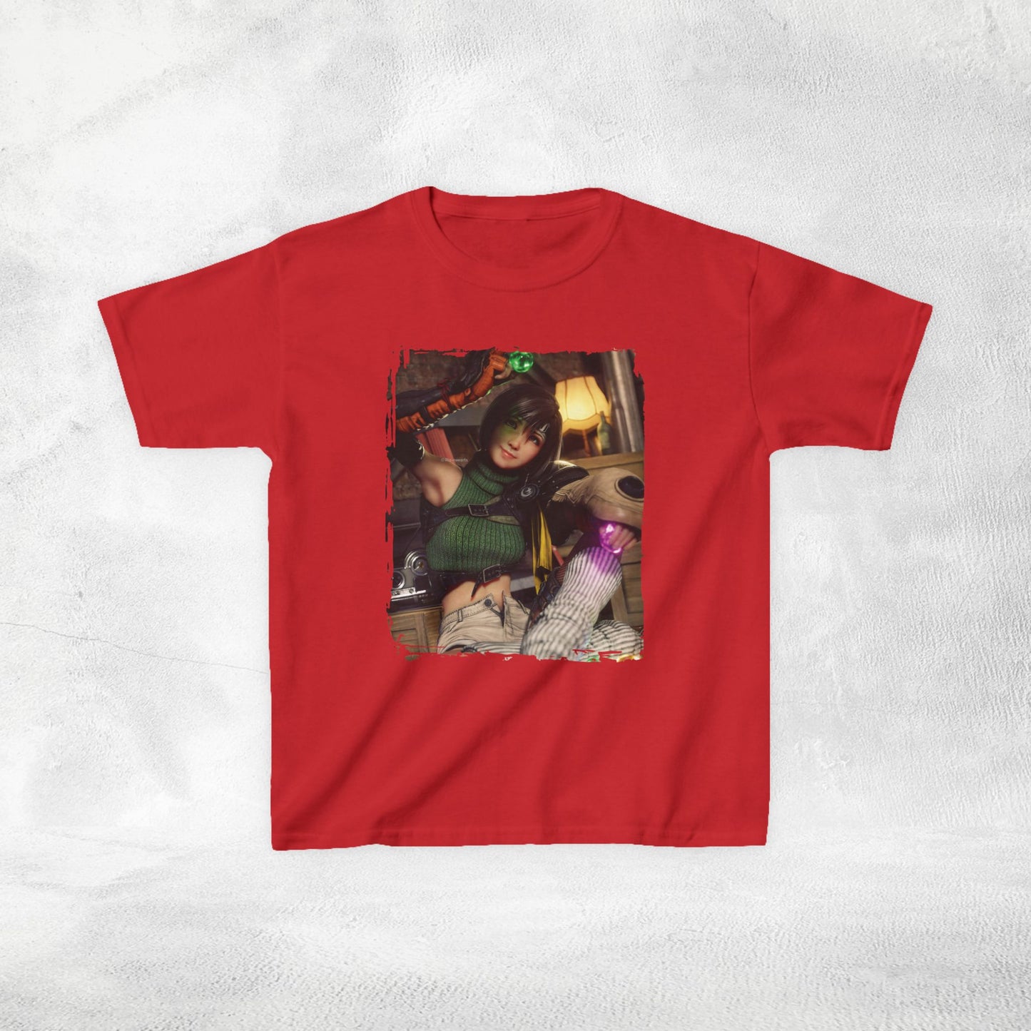 Kids gaming shirt Final Fantasy Yuffie Kisaragi