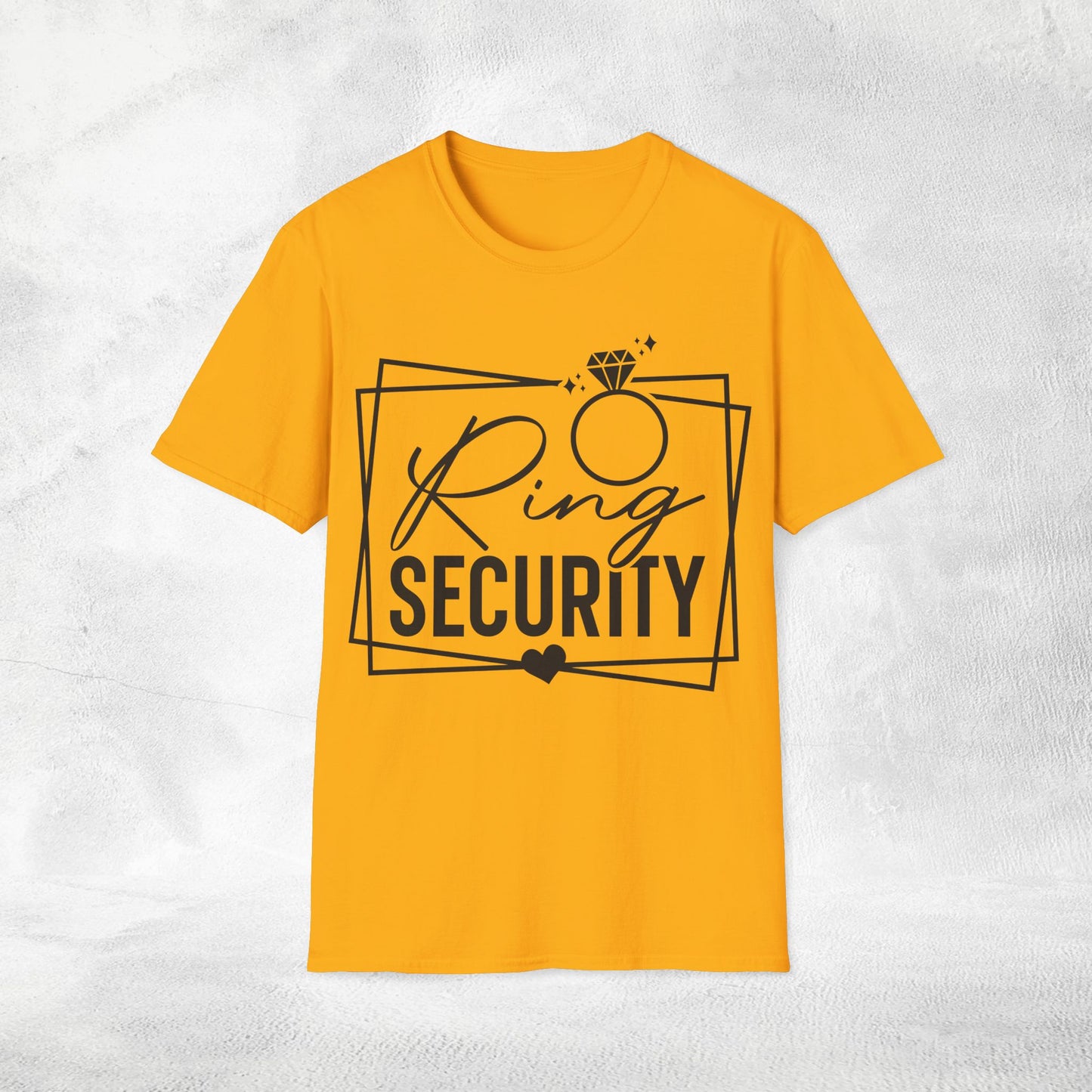 Womens T-Shirt ring security bachelorette party