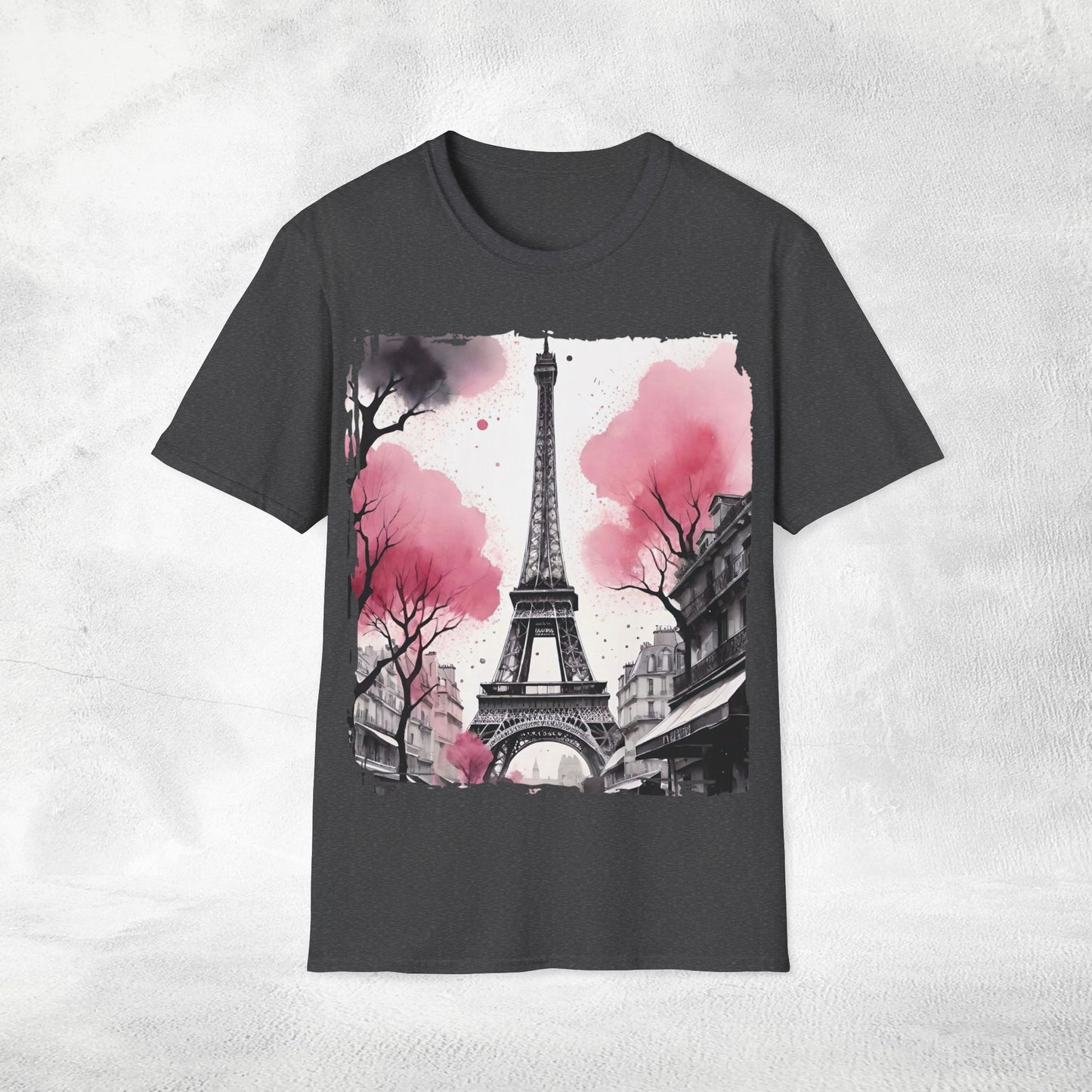 Women T-shirt from Paris with love vacation tee