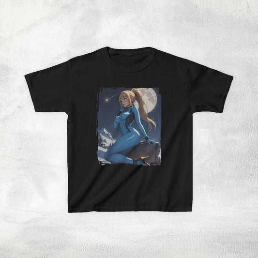 Kids  gaming shirt Samus Aran
