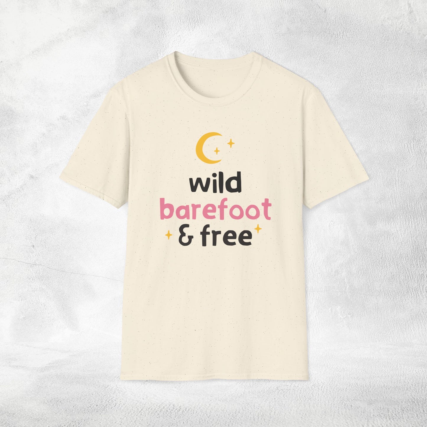 Womens Yoga shirt wild barefoot & free